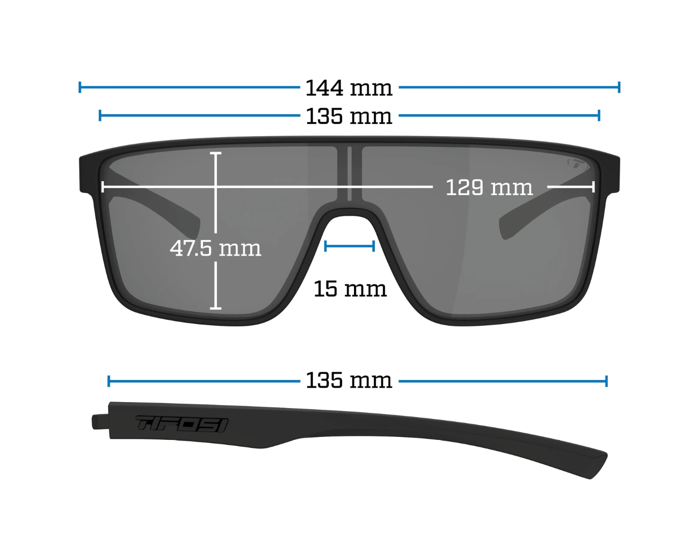 Sizzle Blackout Frame - Smoke Tint