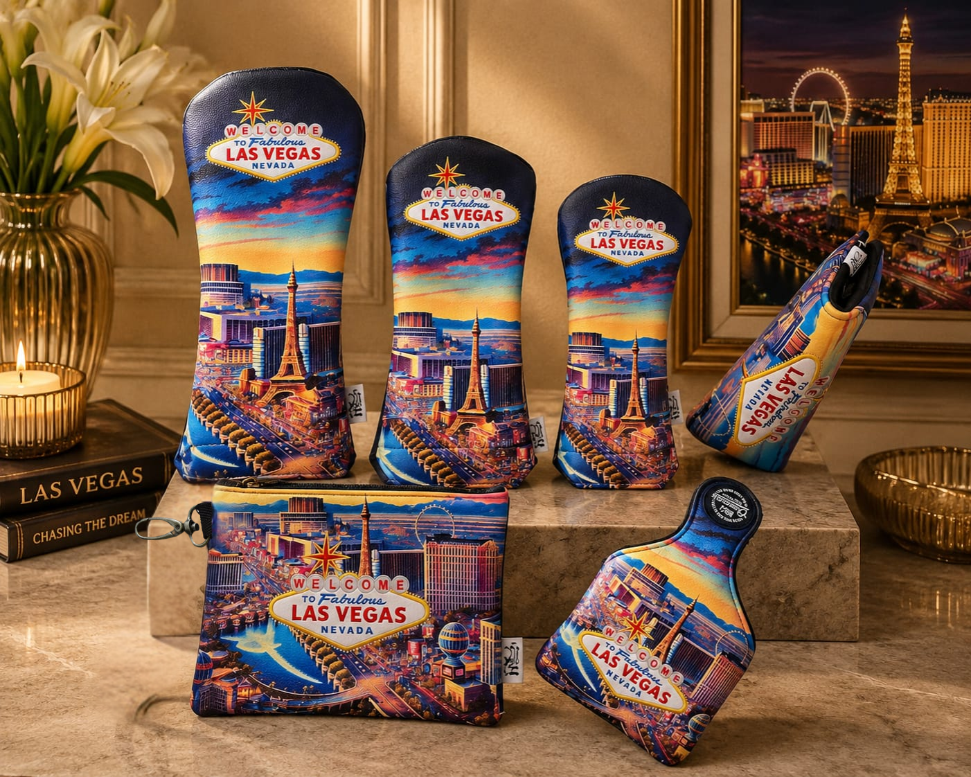 Vegas Strip Covers & Tote Bag
