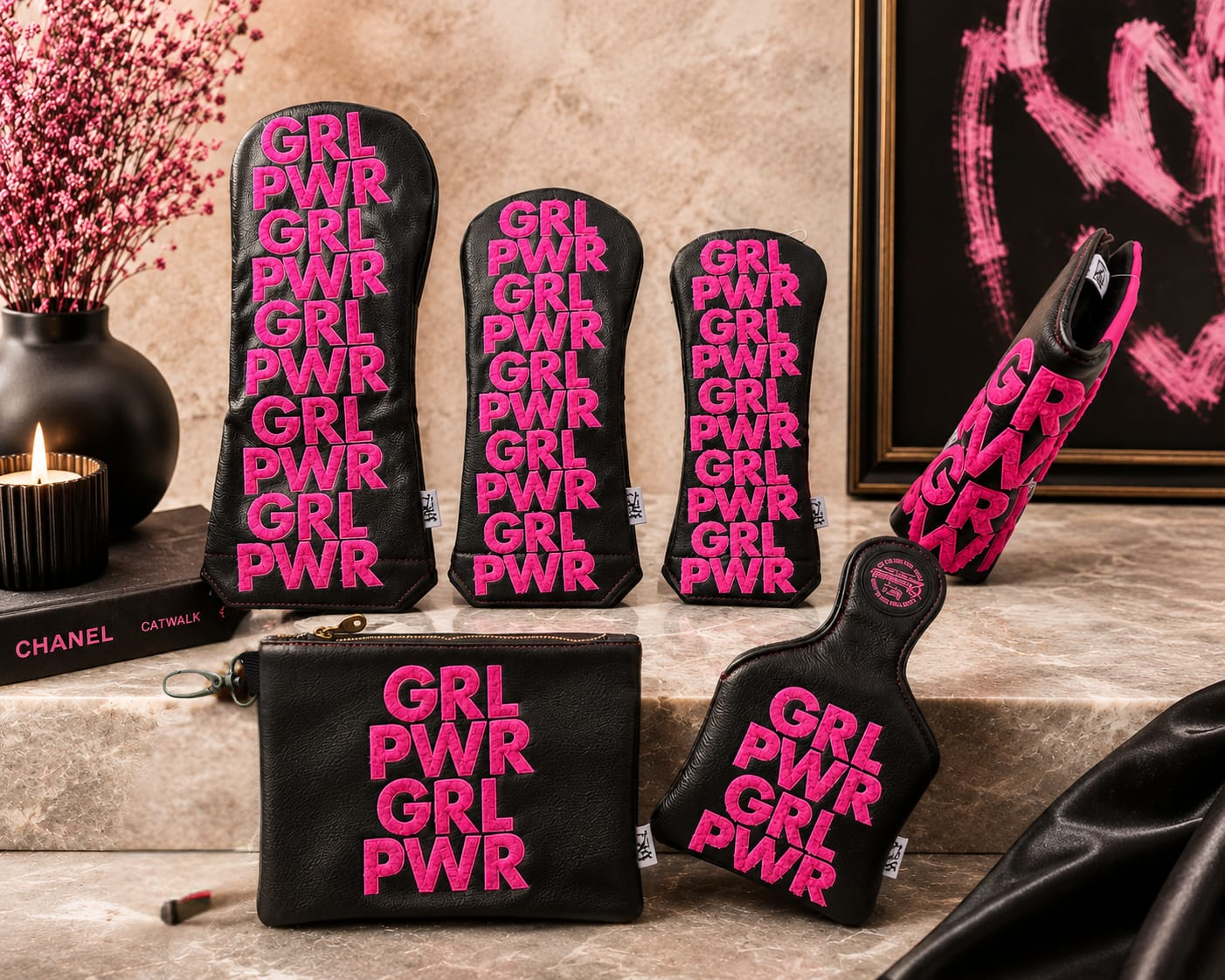 GRL PWR Covers & Tote Bag